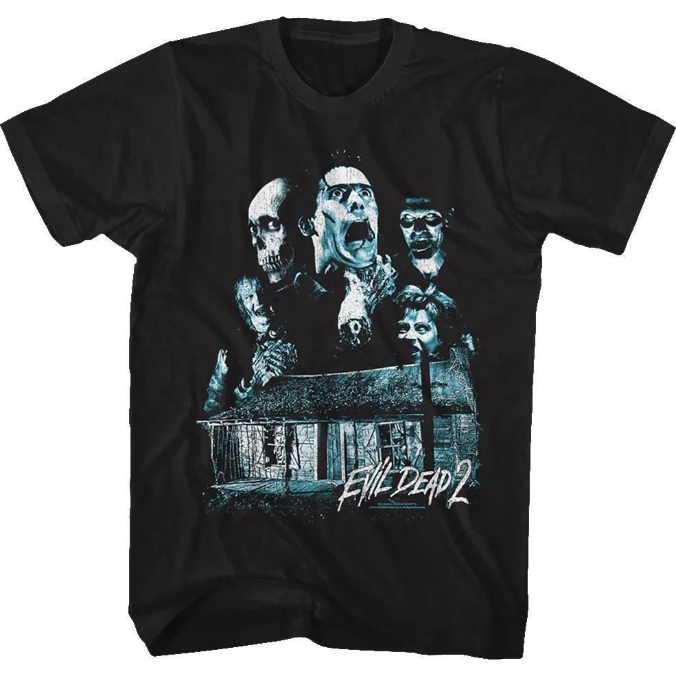 Cabin Collage Evil Dead Tshirt